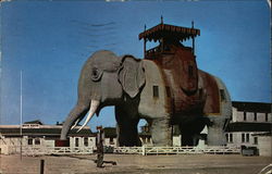 Elephant Hotel Atlantic City, NJ Postcard Postcard
