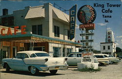 King Tower Cafe Tama, IA Postcard Postcard