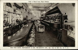 The Fish Bowl Restaurant & Bar Postcard