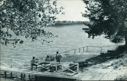 Green Acres Hotel and Day Camp Lake Huntington, NY Postcard Postcard