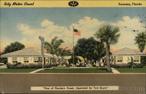 Ritz Motor Court Sarasota Florida