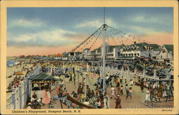 Children's Playground Hampton Beach New Hampshire