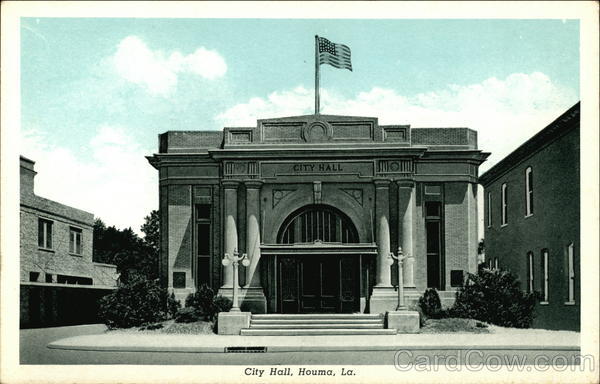 City Hall, Houma, La Louisiana