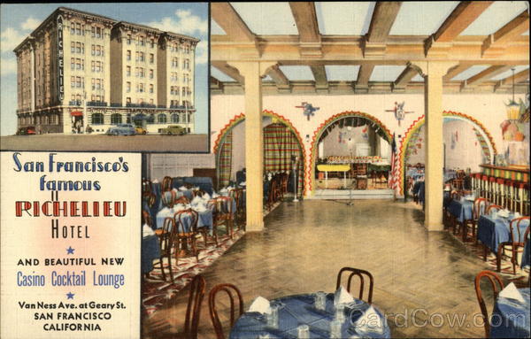Richelieu Hotel San Francisco California