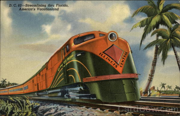 D.C. 82 - Streamlining Thru Florida, America's Vacationland