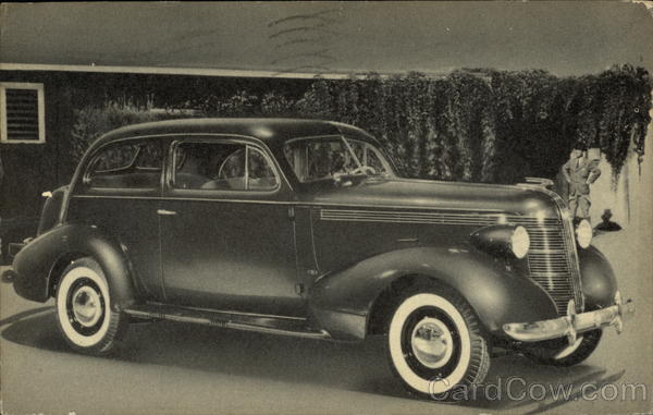 1937 Pontiac 6, Two Door Sedan Cars