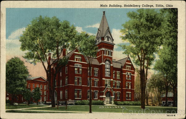Main Building, Heidelberg College Tiffin Ohio
