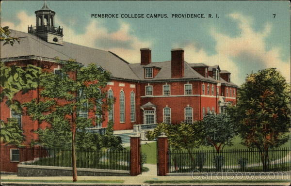 Pembroke College Campus Providence Rhode Island