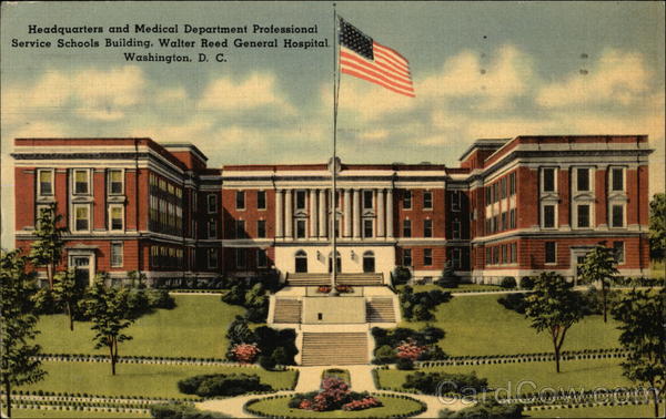 Headquarters and Medical Dept. Professional Service Schools Building Washington District of Columbia