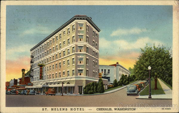 St. Helens Hotel Chehalis Washington