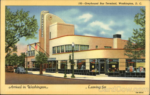 Greyhound Bus Terminal Washington District of Columbia
