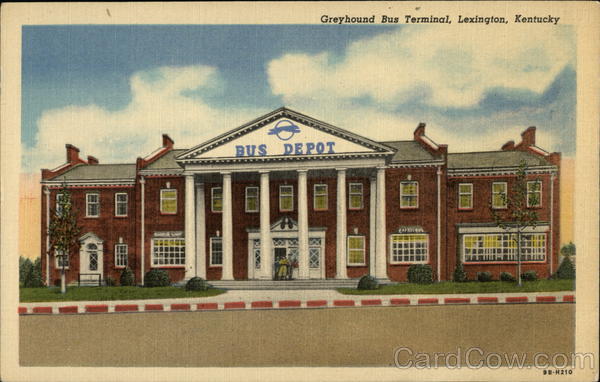 Greyhound Bus Terminal Lexington Kentucky