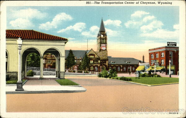 The Transportation Center of Cheyenne, Wyoming