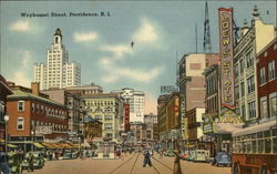 Weybosset Street Postcard