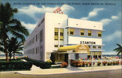 Hotel Stanton, on the Ocean at Second Street Postcard