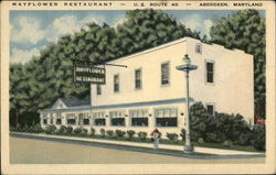 Mayflower Restaurant Postcard