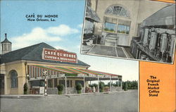Cafe du Monde, The Original French Market Coffee Stand Postcard