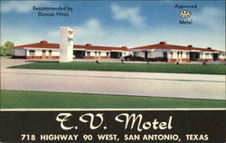 T.V. Motel Postcard