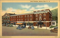 Hotel Windham Bellows Falls, VT Postcard Postcard