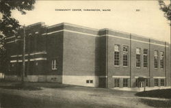 Community Center Postcard