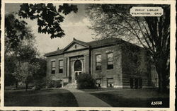 Public Library Wilmington, OH Postcard Postcard