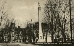 Children's Home and Hospital West Union, OH Postcard Postcard