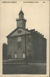 Kirtland Temple Willoughby, OH Postcard Postcard