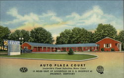 Auto Plaza Court Prospect, KY Postcard Postcard