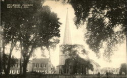 Immanuel Church New Castle, DE ` Postcard Postcard