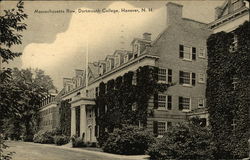 Dartmouth College - Massachusetts Row Hanover, NH Postcard Postcard