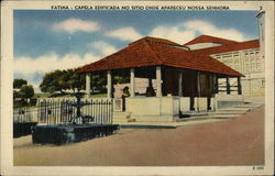 Fatima - Capela Edificade No Sitio Onde Apareceu Nossa Senhora Postcard