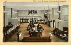 Greyhound Bus Terminal - Waiting Room Greyhound Bus Terminal - Waiting Room