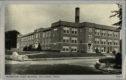 Burnham High School Postcard