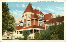 Greylock Rest Adams, MA Postcard Postcard