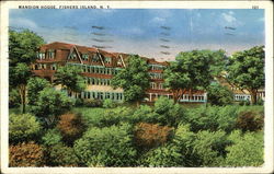 Mansion House Fishers Island, NY Postcard Postcard