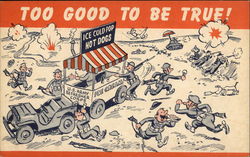 Too Good to be True! Postcard