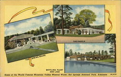 Views of Hot Springs National Park Arkansas Postcard Postcard