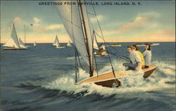 Greetings from Sayville Postcard