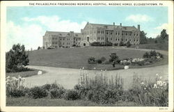 The Philadelphia Freemasons Memorial Hospital Postcard