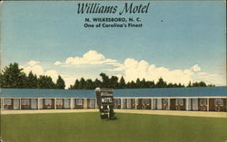 Williams Motel Postcard