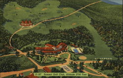 Summit Golf Club, Altitude 2700 Feet Uniontown, PA Postcard Postcard