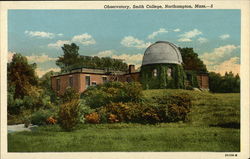 Smith College - Observatory Northampton, MA Postcard Postcard