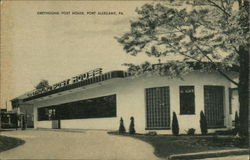 Greyhound Post House Postcard