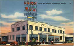 Union Bus Station Jacksonville, FL Postcard Postcard