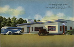 Greyhound Post House Postcard