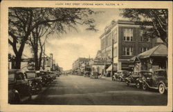 South First Street Looking North Fulton, NY Postcard Postcard