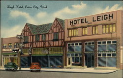 Leigh Hotel Cedar City, UT Postcard Postcard