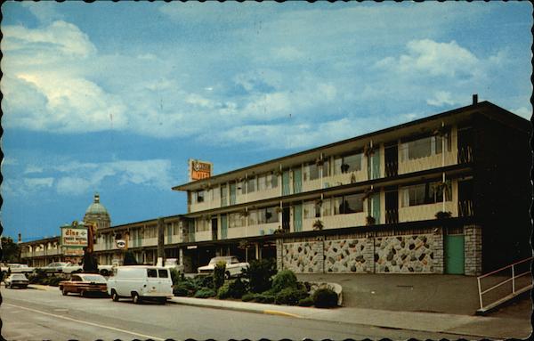 Crest Motor Inn Victoria BC Canada British Columbia