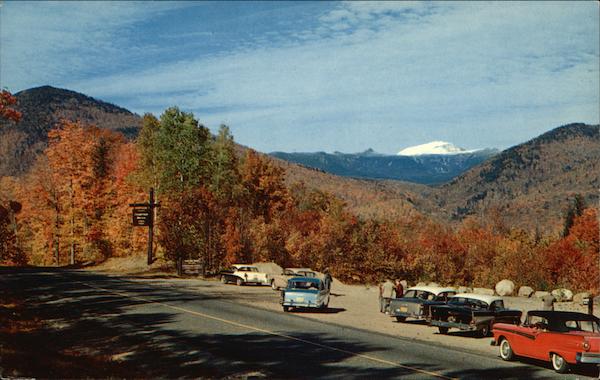 Southern Approach to Crawford Notch New Hampshire