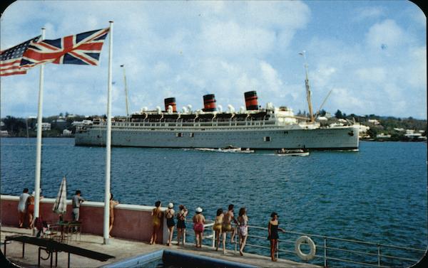 The Q.T.E.V. Queen of Bermuda Cruise Ships
